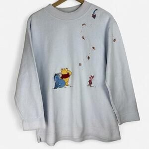 Disney winnie the pooh crewneck sweater eeyore piglet